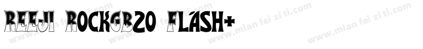 REEJI RockGB20 Flash字体转换
